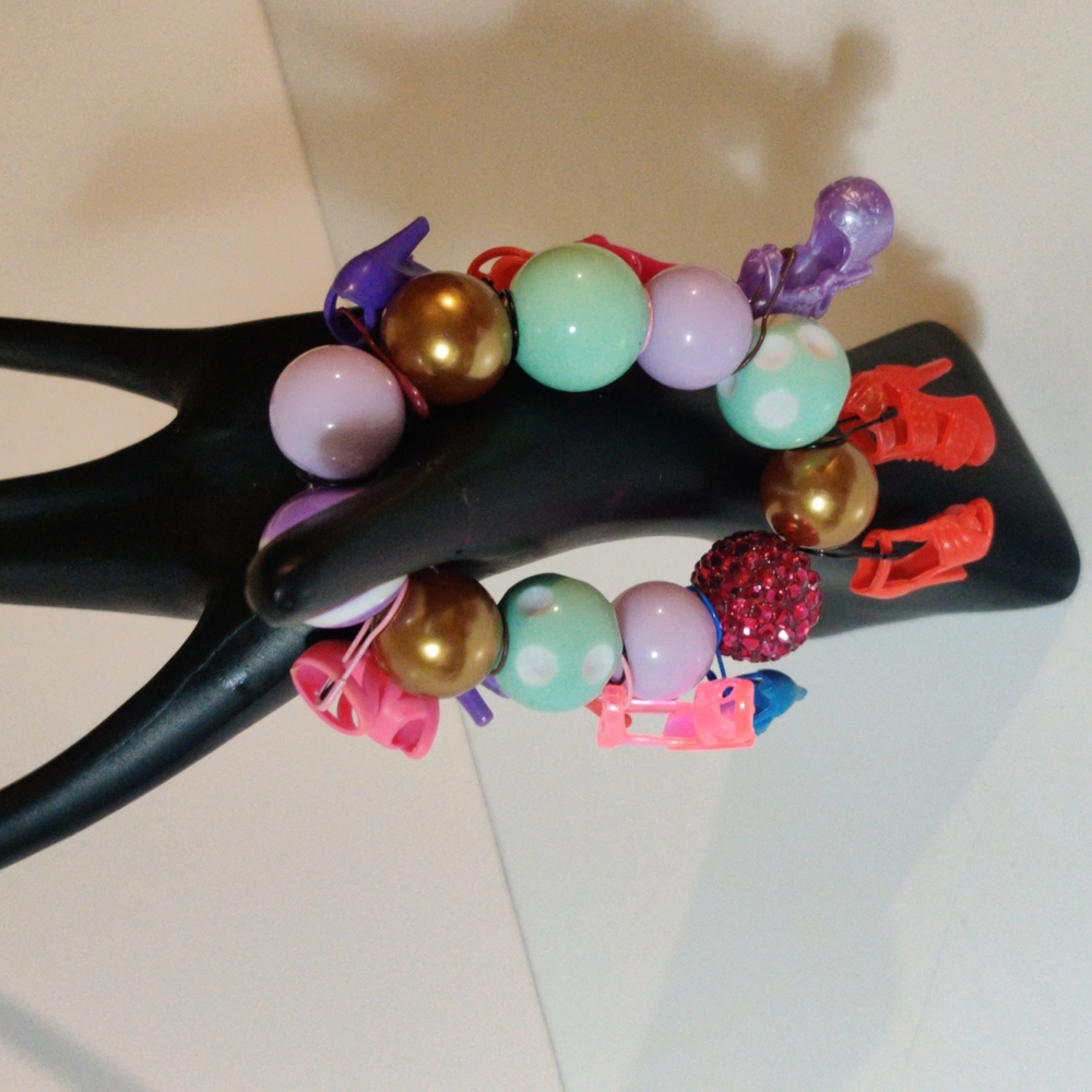 Barbie Stretch Bracelet multi color
